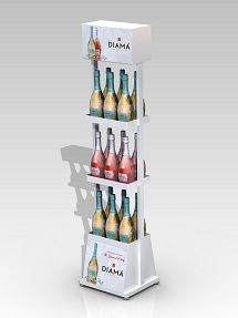 Beverage and Wine displays